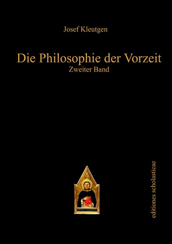 Die Philosophie der Vorzeit
