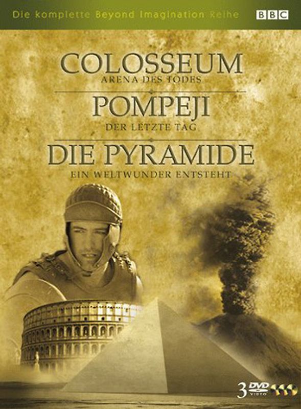 Beyond Imagination Box (3 DVDs) Colosseum / Pyramide / Pimpeji DVD