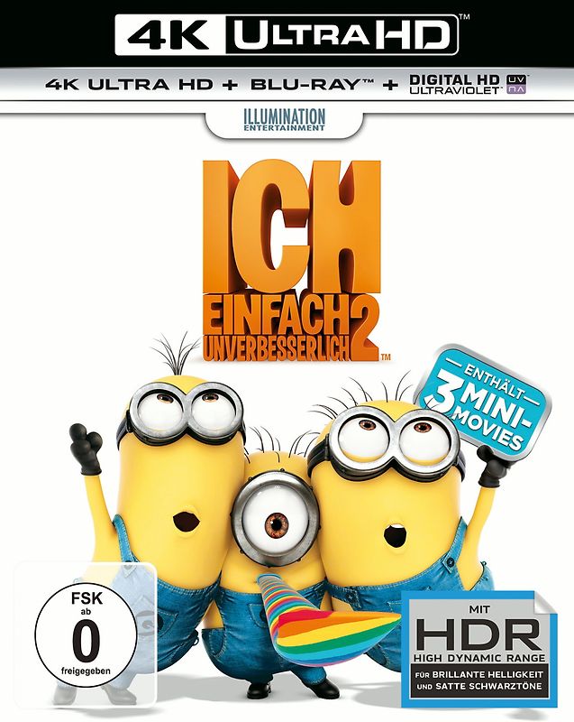Ich - Einfach unverbesserlich 2 [inkl. Blu-ray] 4K Ultra HD Blu-ray