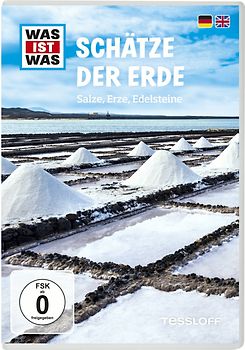 Was ist was: Schätze der Erde - Salze, Erze, Edelsteine DVD