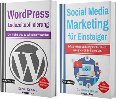 WordPress Ladezeitoptimierung für Einsteiger + Social Media Marketing für Einsteiger (Taschenbuch)
