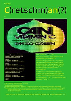 Für die Bundestagswahl 2X2Y einfach auf den Kopf gestellt! / Citizen C(retschm)an(?) How‘re you? Sorry ... how green’re you?! What about your Vitamin C?!
