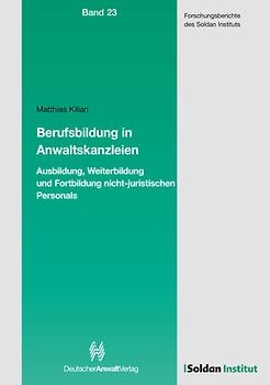 Berufsbildung in Anwaltskanzleien