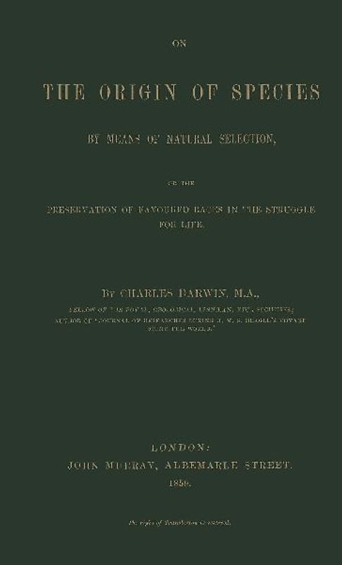 On the Origin of Species