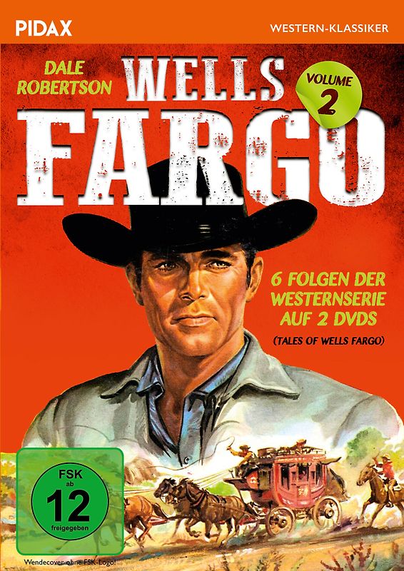 Wells Fargo, Volume 2 - 6 Folgen der Westernserie [2 DVDs] DVD