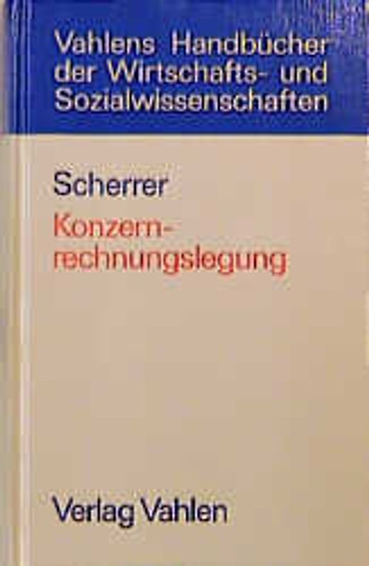 Konzernrechnungslegung