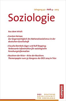 Soziologie 4.2013