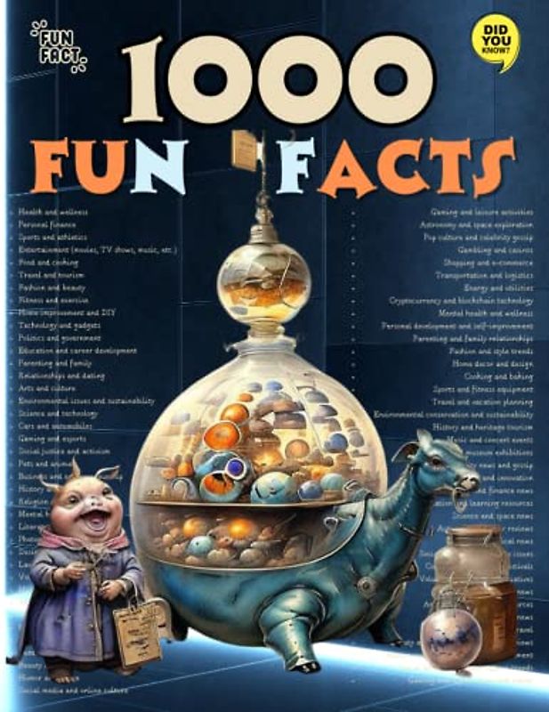 1000 Fun Facts Book: Discover 1000+ Fun Facts About Our Amazing World - Entertaining, Educational, and Surprising! Ultimate Facts Book: Over 1000 ... Your Friends - Perfect for Kids and Adults
