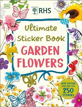 RHS Ultimate Sticker Book Garden Flowers