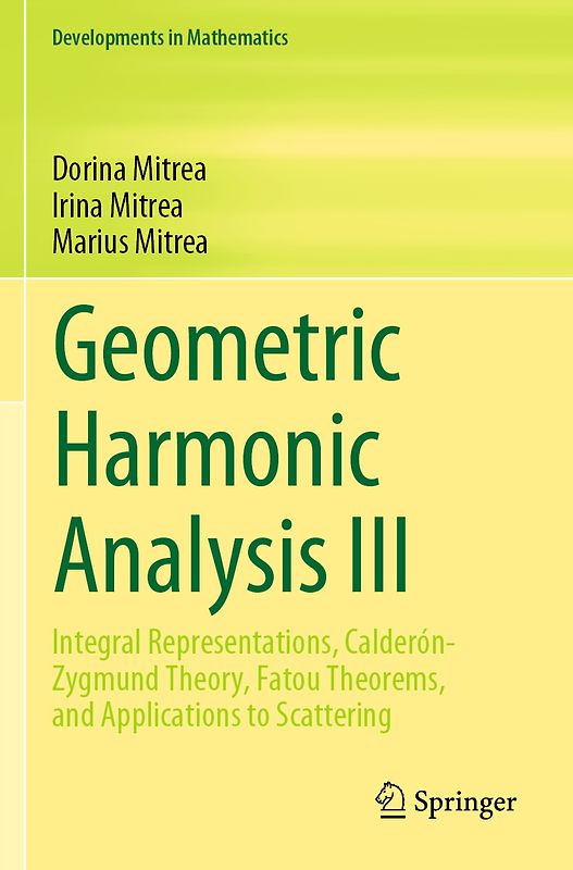 Geometric Harmonic Analysis III