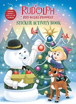 Rudolph the Red-Nosed Reindeer Sticker Activity Book