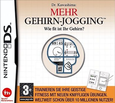 Dr. Kawashimas Mehr Gehirn Jogging [Internationale Version] Nintendo DS