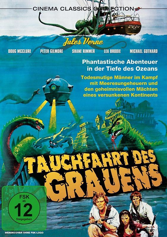 Jules Verne - Tauchfahrt des Grauens DVD