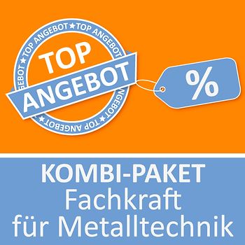 Kombi-Paket Fachkraft für Metalltechnik FR Montagetechnik Lernkarten