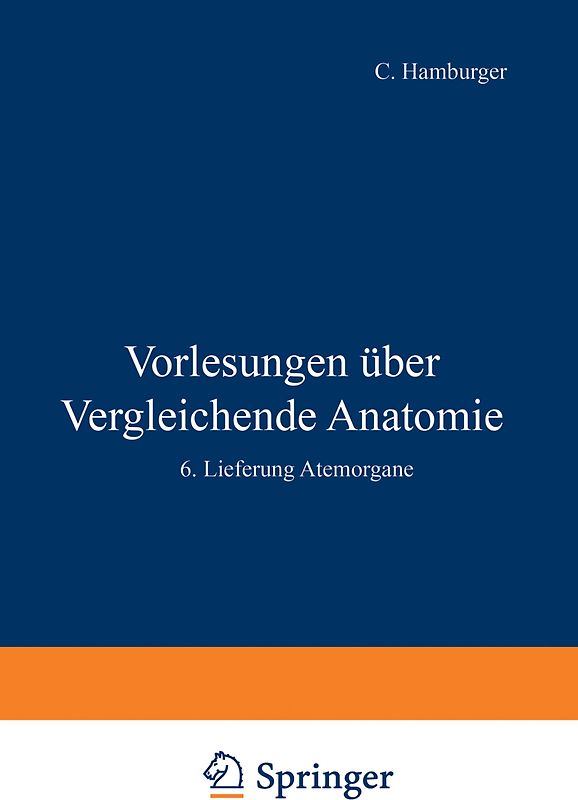 Vorlesungen Über Vergleichende Anatomie