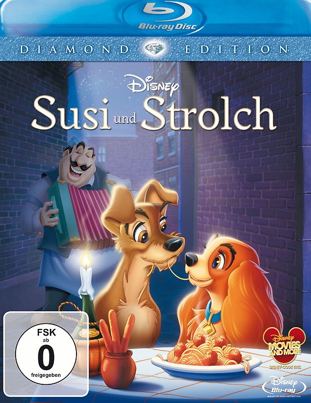 Susi und Strolch [Diamond Edition] Blu-ray Disc