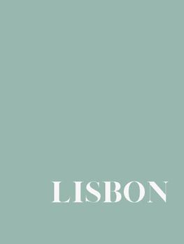Lisbon: Decorative book for coffee tables, bookshelves & interior design styling │Spring Edition