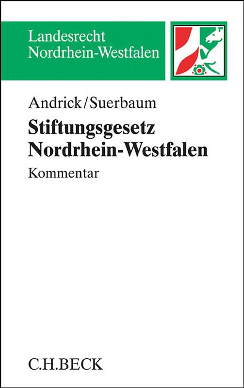 Stiftungsgesetz für das Land Nordrhein-Westfalen StiftG NRW