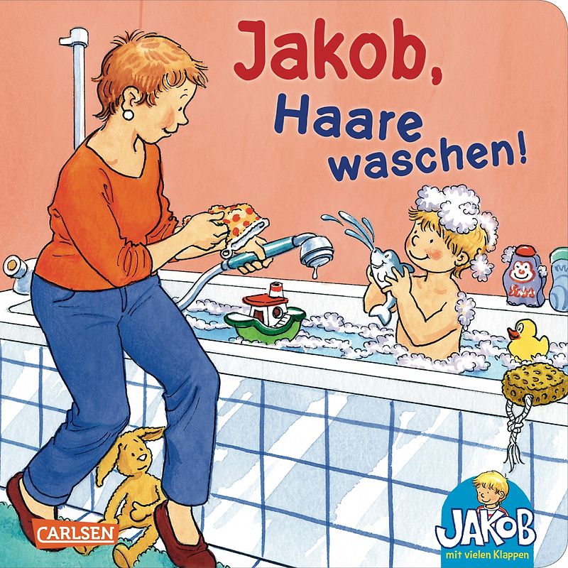 Jakob, Haare waschen!