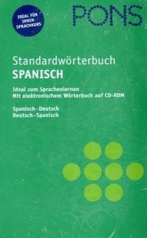 PONS Standardwörterbuch Spanisch mit CD-ROM