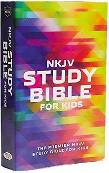 NKJV, Study Bible for Kids, Softcover, Multicolor: The Premier NKJV Study Bible for Kids