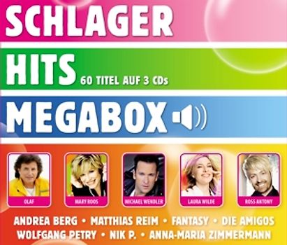 Various - Schlager Hits Megabox [3 CDs]
