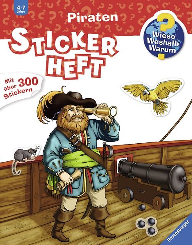 Wieso? Weshalb? Warum? Stickerheft - Piraten