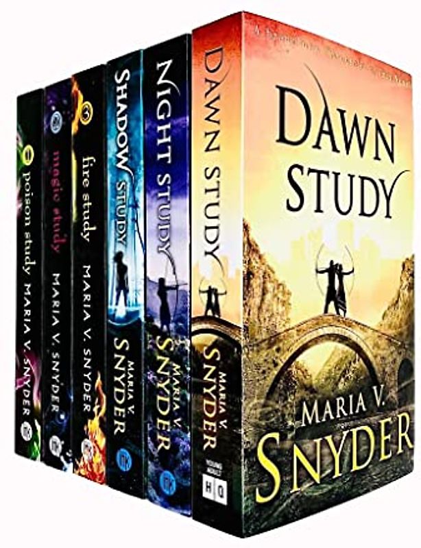 Chronicles Of Ixia 6 Book Set: Poison Study / Magic Study / Fire Study / Shadow Study / Night Study / Dawn Study