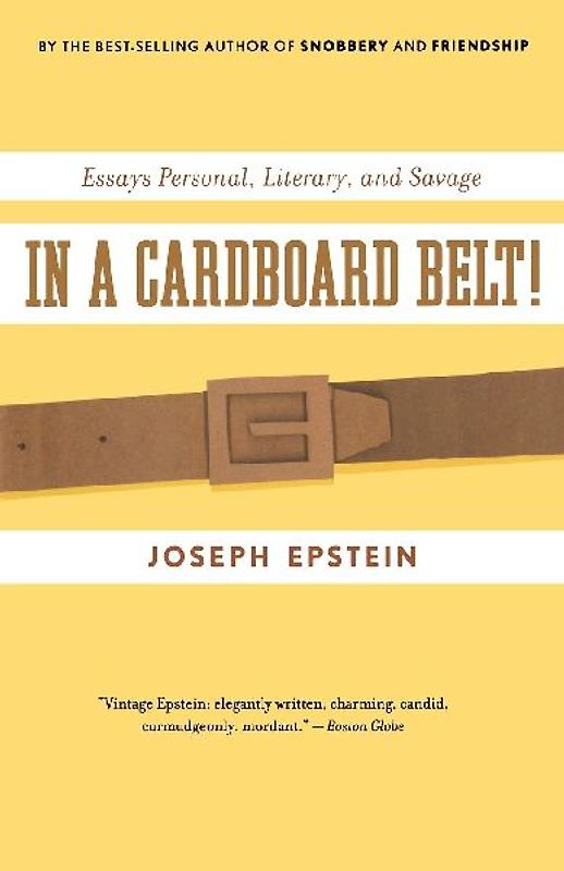 In a Cardboard Belt!