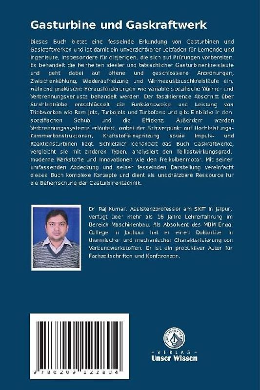 Gasturbine und Gaskraftwerk