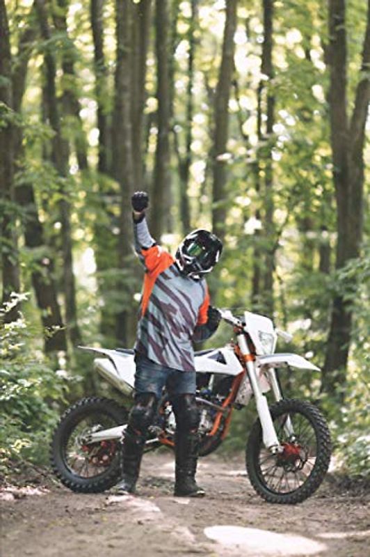 Mein Motorrad Tourenbuch: Dein persönliches Reisetagebuch für Motorrad Touren und Motorrad Reisen ♦ für über 100 Touren ♦ Handliches 6x9 Format ♦ Motiv: Enduro