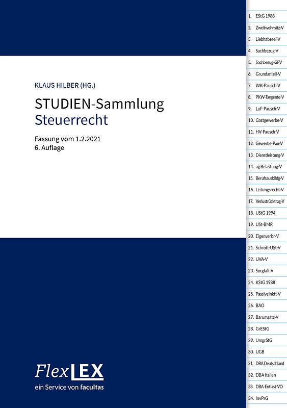 STUDIEN-Sammlung Steuerrecht
