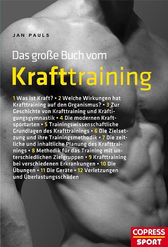Das große Buch vom Krafttraining