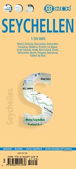 Seychelles, Seychellen, Borch Map