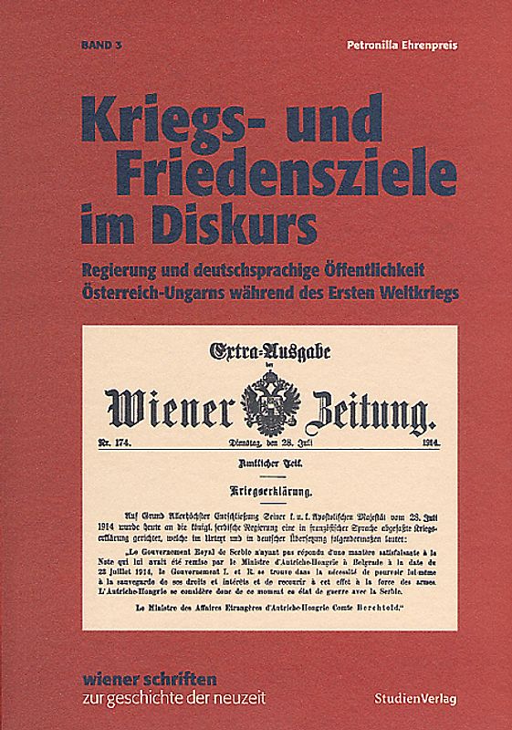 Kriegs- und Friedensziele im Diskurs