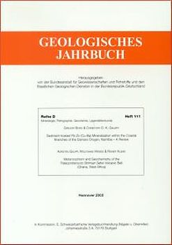 Sediment-hosted Pb-Zn (Cu-Ba) Mineralisation with the Coastal Branches of the Damara Orogen, Namibia - A Review.  -  Metamorphism and Geochemistry of the Paleoproterozoic Birimian Sefwi Volcanic Belt (Ghana, West Africa)
