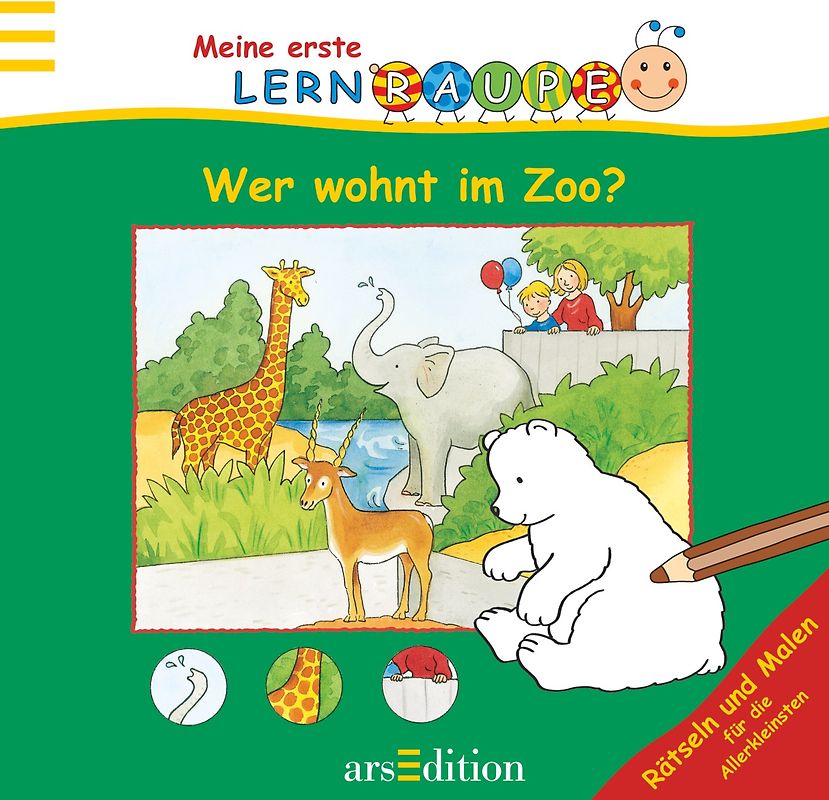 Lernraupe - Wer wohnt im Zoo?