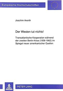 Der Westen tut nichts¿