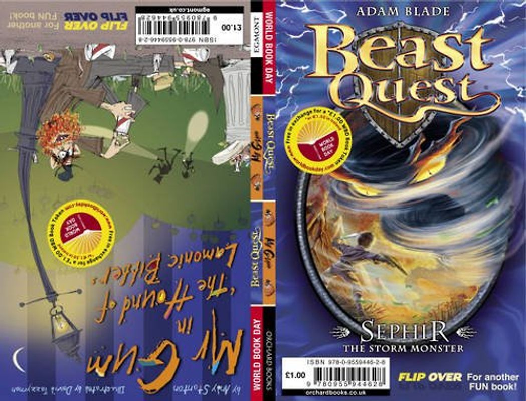 Mr. Gum in the Hound of the Lamonic Bibber / Sephir the Storm Monster (Beast Quest) - World Book Day Stock Pack