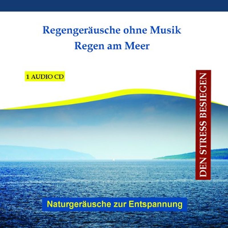 Diverse Entspannung - Meeresrauschen ohne Musik mit leichtem Regen - Regengeräusche ohne Musik - Regen am Meer - Naturgeräusche zur Entspannung