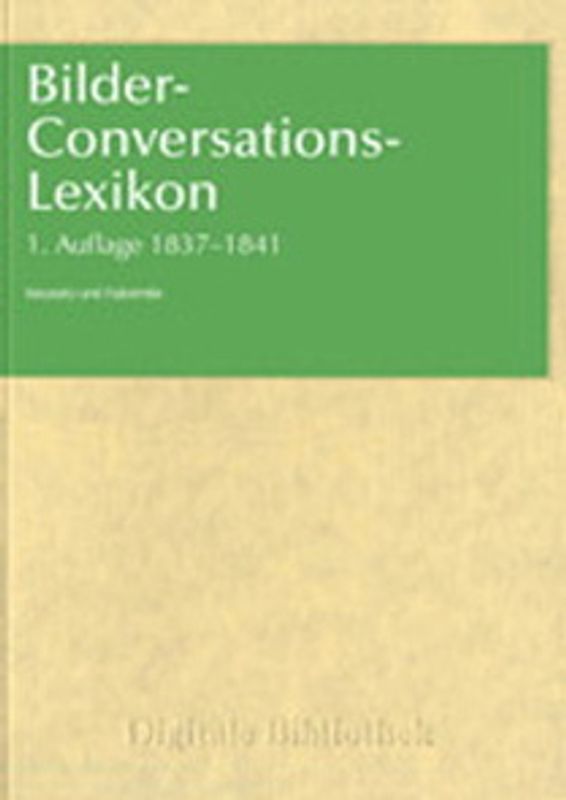 Digitale Bibliothek 146: Bilder-Conversations-Lexikon MacOS
