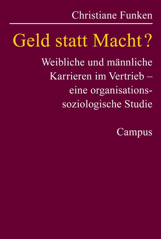 Geld statt Macht?