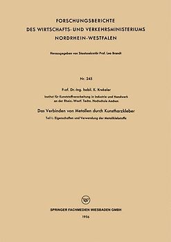 Das Verbinden von Metallen durch Kunstharzkleber