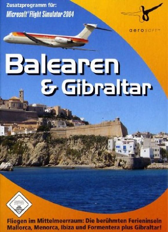 Balearen & Gibraltar [Flight Simulator 2004 AddOn] PC Spiele
