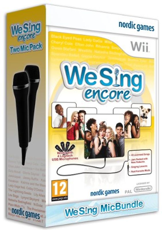 We Sing Encore plus 2 Mics [UK Import] Bundleversion
