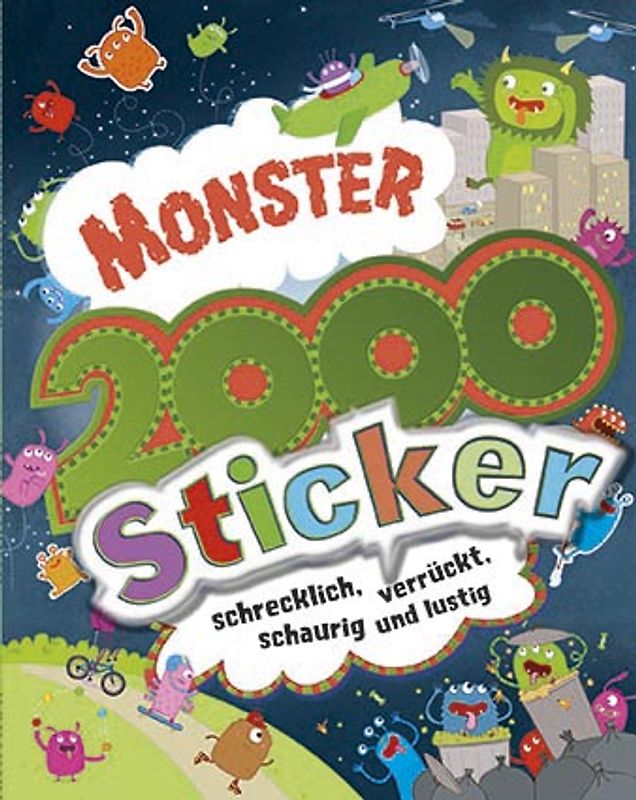 Monster 2000 Sticker