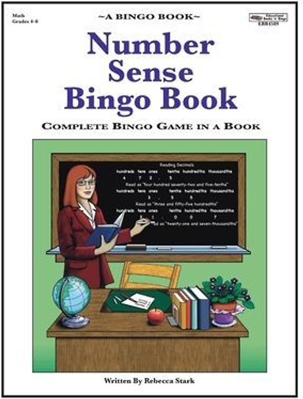 Number Sense Bingo Book: Complete Bingo Game In A Book