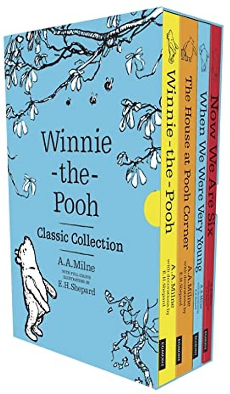 Winnie the Pooh 90th Anniversary Slipcase: Classic Collection / Now We Are Six / When We Were Very Young / The House at Pooh Corner / Winnie-the-Pooh (Character Classics)