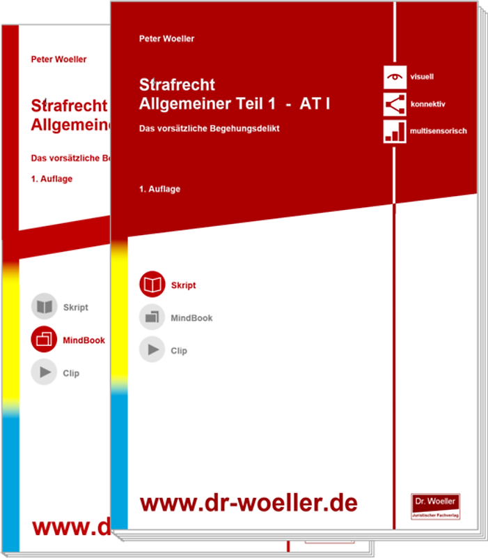 Paket Skript & MindBook - Strafrecht Allgemeiner Teil 1 – AT I