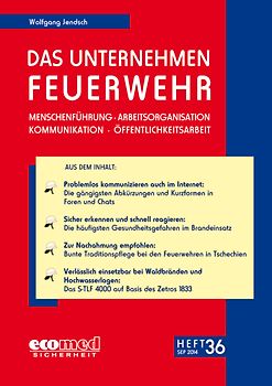 Das Unternehmen Feuerwehr Heft 36